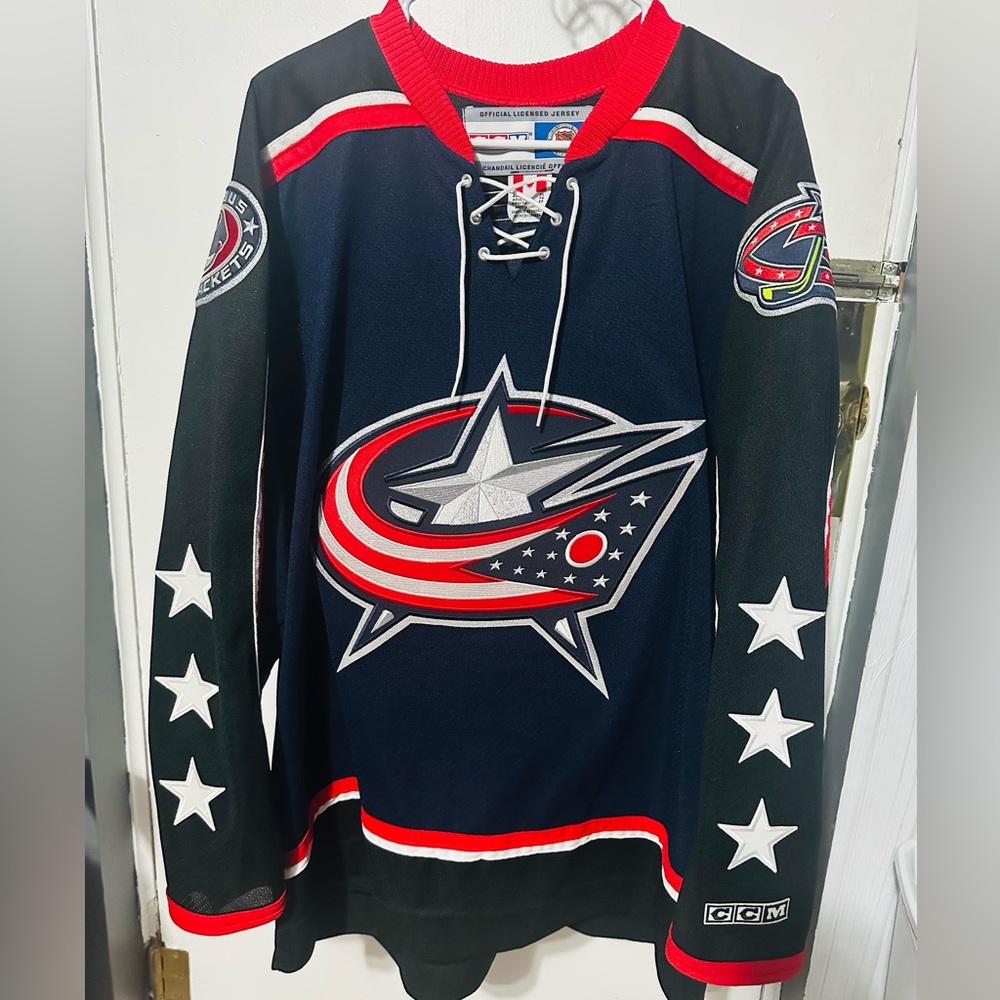 Mic vintage Columbus Blue Jackets Jersey xl